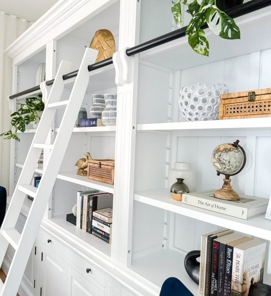 bookcase styling